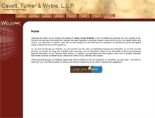 Tablet Screenshot of ctwllp.com